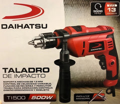 Taladro Percutor Daihatsu Ti500 500w 13mm Vel Variable Cts Rojo 50 Hz