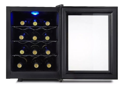 Cava Termoeléctrica Touch Para 12 Botellas Philco Phcav012n