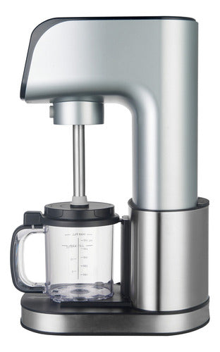 Máquina De Helado Atma Dolce Icmat1010n 10 Programas Inox Plateado