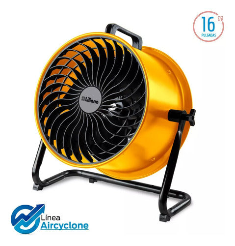 Turboventilador Industrial 16p 3en1 Liliana Vthd16a Amarillo 40.64 Cm Amarillo Metal 3