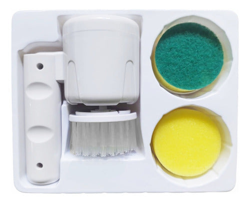 Limpia Zapatillas Electrica Portatil Cepillo Carga Usb 3 En1