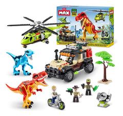 Bloques Construcción Zuru Max Dino Adventure De 592 Piezas 592 Dinosaurios
