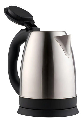 Pava Jarra Eléctrica Kanji Home Kjh-pe15001s De 1.8 Lts 1500w Plateado