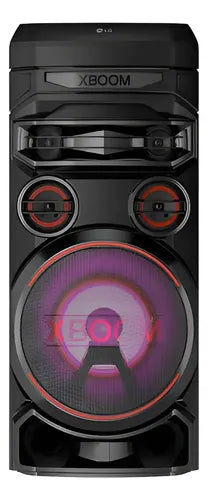 Torre Sonido LG Xboom Rnc7 1000w Rms Karaoke Star Dj App Cs Color Negro
