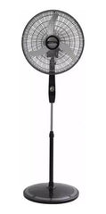 Ventilador De Pie Liliana De 20 Vpc20b 3 Velocidades 90w 50.8 Cm Negro Plateado Metal 3