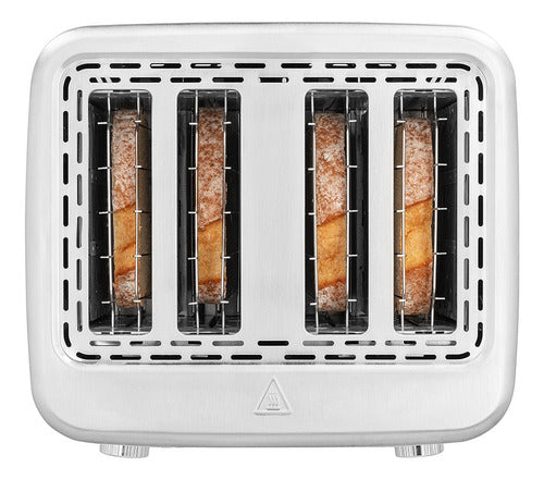 Tostadora Digital Atma Acero Inox 4 Panes 1850w