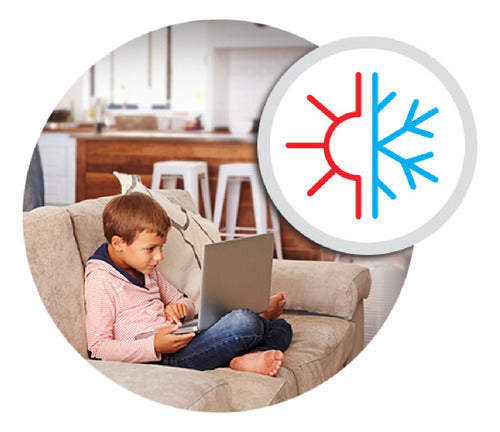 Calefactor Multigas Tb Longvie Eba3t 3000kcal Termostato Cs