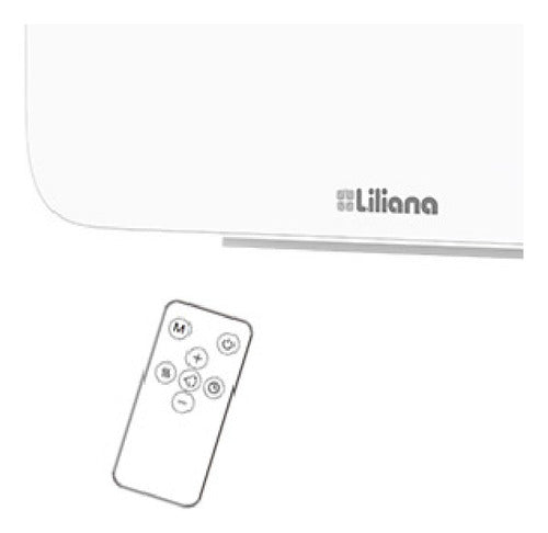 Caloventor Vidrio Pared Tipo Split Liliana C951 Smartheat Blanco