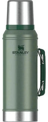 Termo Stanley Classic Legendary Bottle 1.0 Qt Acero Inoxidable 0.95 Lts Verde Resistente Hammertone Green