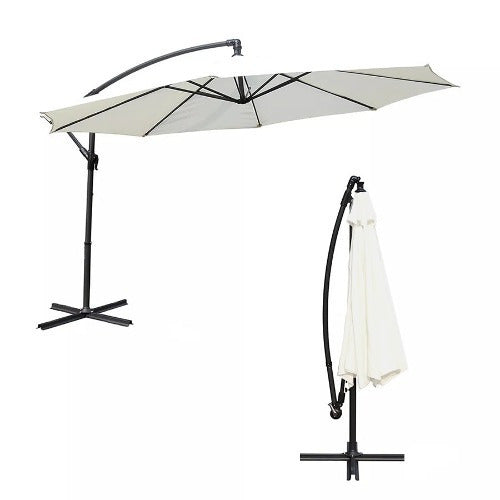 Sombrilla Parasol Grande Liviana Para Exterior Jardin Tm 270