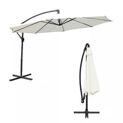 Sombrilla Parasol Grande Liviana Para Exterior Jardin Tm 270