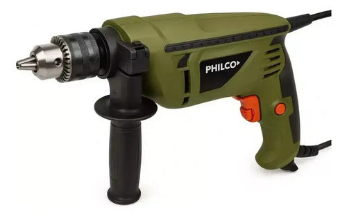 Taladro Percutor Philco 94tp502p 500 Watts Verde Musgo 50 Hz