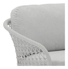 Juego De Sillones Living Jardin Exterior Cuddle Tio Musa Color Gris