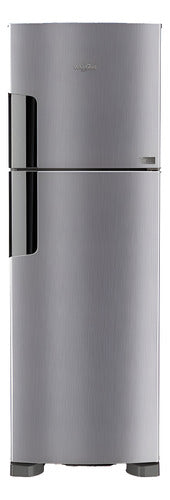 Heladera Top Mount Whirlpool Wrm42hk Inox No Frost 386l Inoxidable