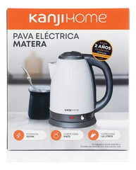 Jarra Pava Kanji Kjh-pe15002m-wt Corte Mate 1500w 1,8lts Blanco