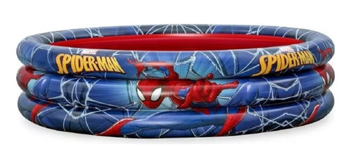 Pileta Inflable Redonda Bestway Marvel Spider-man 122x30 Cts Multicolor