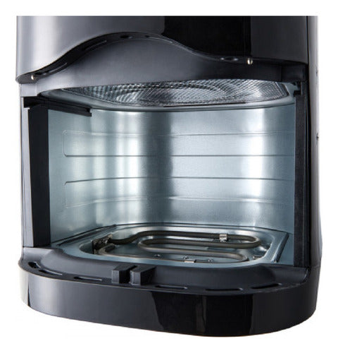 Freidora De Aire Digital Atma Fr200abp Negra 6lts 2000w C Negro