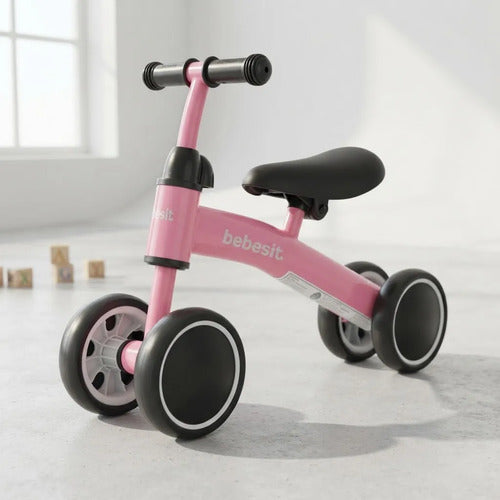 Patacleta Camicleta De Equilibrio 4 Ruedas Bebesit Sl-1501-b Rosa