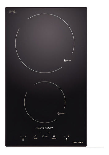 Anafe Placas De Inducción Ormay Smart Cook I2 Tio Musa Negro