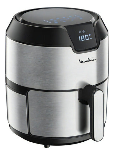Freidora De Aire Moulinex Easy Fry Deluxe De 4.2l Acero Inoxidable 1500w