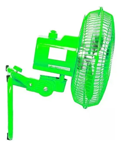 Mini Ventilador 3 En 1 De 10 PuLG Kanji Kjh-fh1606 Verde Cts 25 Cm 0 Verde Plateado Metal 3