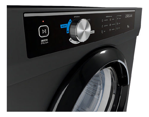 Secarropas Carga Frontal Por Calor 9kg Drean Sed090vgcl0 C Color Gris