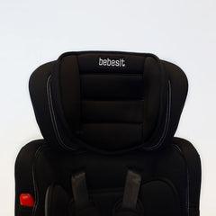 Butaca Booster Bebesit Negro 9024 Isofix Grupo 1-2-3