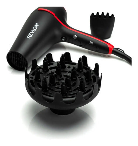 Secador De Pelo Revlon Rvdr5317la2av1 Smoothstay Anti Frizz Negro