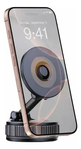 Soporte Magnético Para Celular Onebox De Tablero Con Rotación 360° Negro