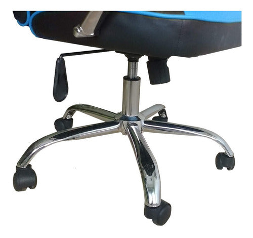 Silla Ergonómica Gamer Tio Musa Oc065 Respaldo 60 Cm Giratoria Ejecutiva