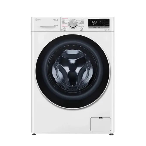 Lavasecarropas LG 12/7kg Aiddt Inverter Direct Drive Steam Blanco