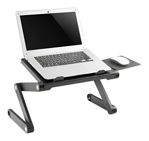 Base Notebook Escritorio Ergonómica Regulable Onebox Ob-s2 Color Negro