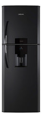 Heladera Con Freezer Drean Hdr400f41n Ciclica Dispenser Cs Negro
