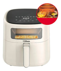 Freidora De Aire Sin Aceite Liliana Af966b Infrarrojo Cs Color Blanco