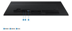 Monitor Gamer 27 Samsung Full Hd Ips 100hz Ls27d300galx S3 Negro