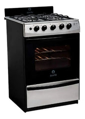 Cocina Escorial Master Style Multigas 4 Hornallas Acero Inox Acero Inoxidable