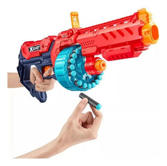 Pistola Lanzadora Zuru X-shot Excel Turbo Fire X 48 Dardos Rojo