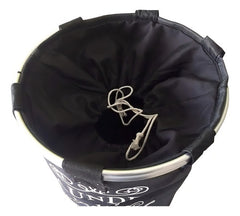 Cesto Laundry Plegable Tm Negro Ropa Sucia Limpia