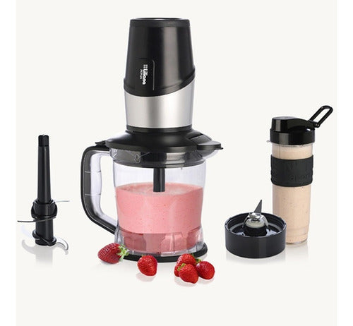 Licuadora Picadora Picplus Liliana Am312 De 700w Negro