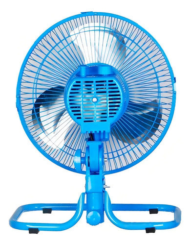 Ventilador 10 Kanji 3 En 1 Kjh-fi1006501 96cm 3 Velocidades Color De La Estructura Celeste Color De Las Aspas Plateado Diámetro 25 Cm Frecuencia 0 Material De Las Aspas Metal