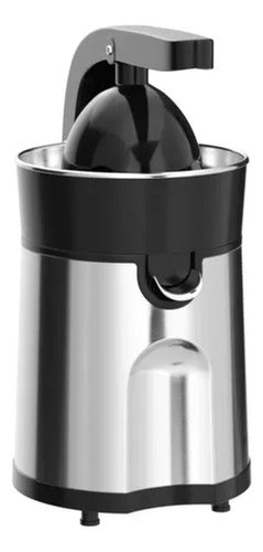 Exprimidor De Jugo Electrico Kanjihome Kjh-jm080 Inox 80w Cs Negro 50 Hz/ 60 Hz