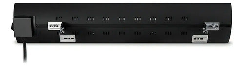 Calefactor Infrarrojo De Pared Philco Pbsv2022p 2000w Cts Negro