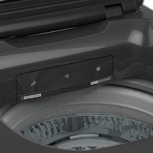 Lavarropas Whirlpool Ww11bt Carga Superior 11kg Gris Oscuro