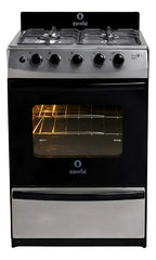 Cocina Escorial Master Style Multigas 4 Hornallas Acero Inox Acero Inoxidable