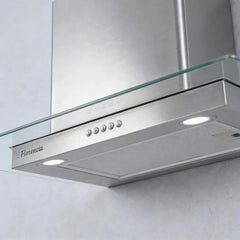 Campana Purif Extractor Acero Inoxidable Cr60v Florencia Plateado
