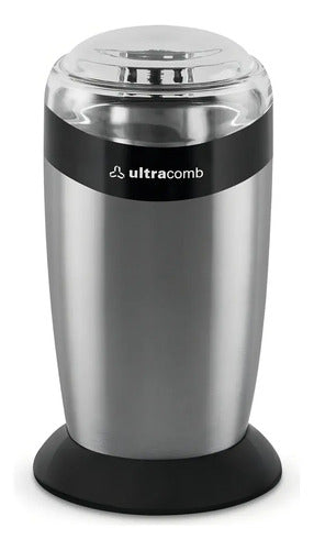 Molinillo De Cafe Ultracomb Mo8100a 120w Acero Inoxidable Color Gris