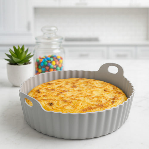 Molde De Silicona Disney Home Redondo Gris