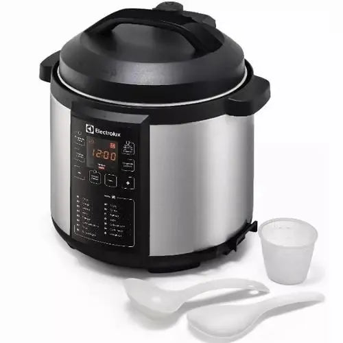 Olla Eléctrica A Presión Electrolux Pcc20 Acero Inox Acero Inoxidable/negro