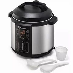 Olla Eléctrica A Presión Electrolux Pcc20 Acero Inox Acero Inoxidable/negro