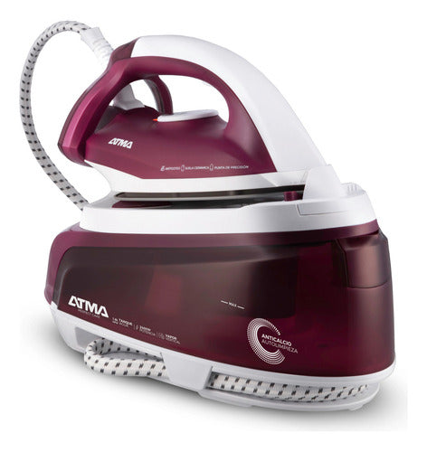Estación De Planchado Vapor Atma Epa2400pi De 1.8l 2200w Css - Violeta